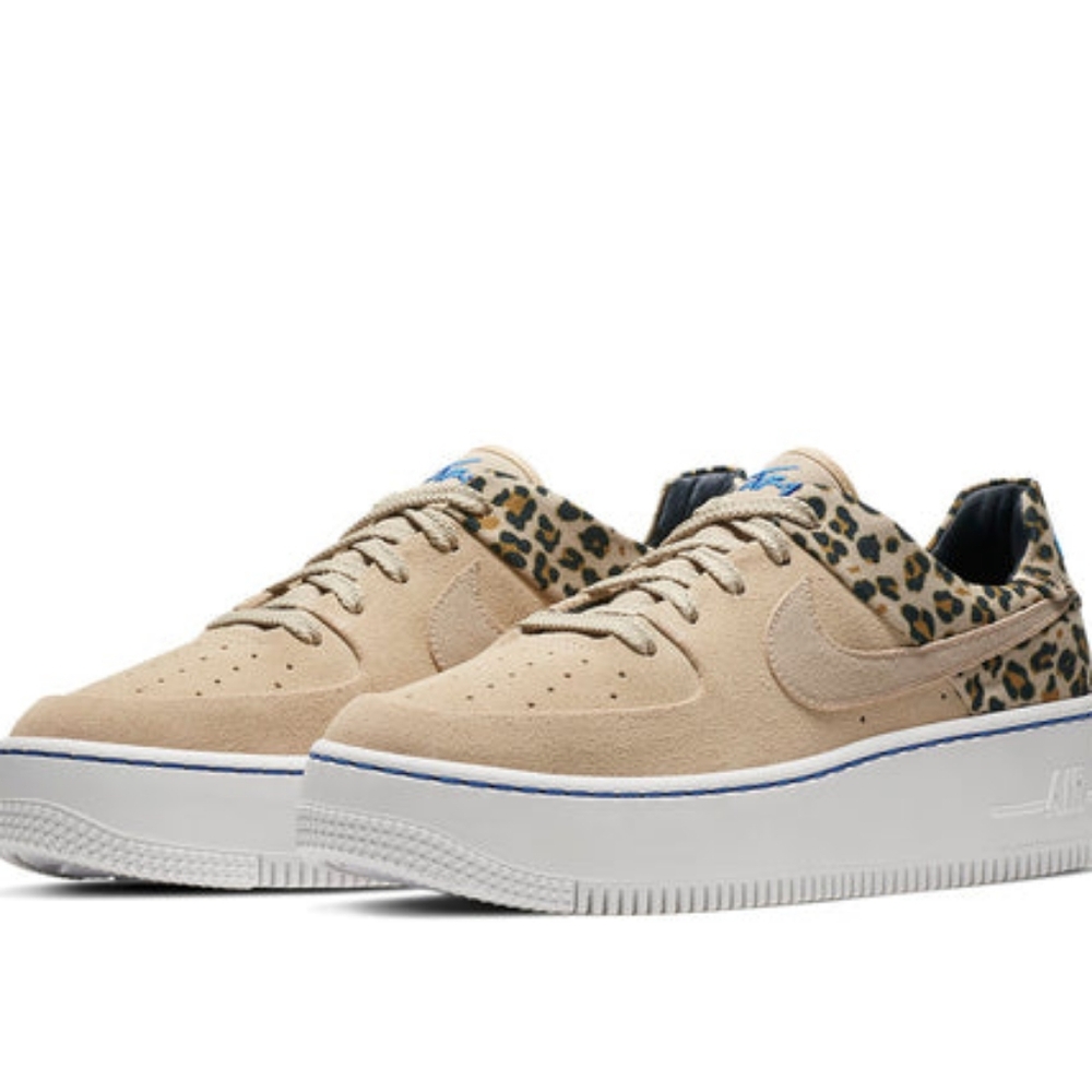 Nike(WMNS) Nike Air Force 1 Sage Low Premium 'Leopard' BV1979-200 8.5